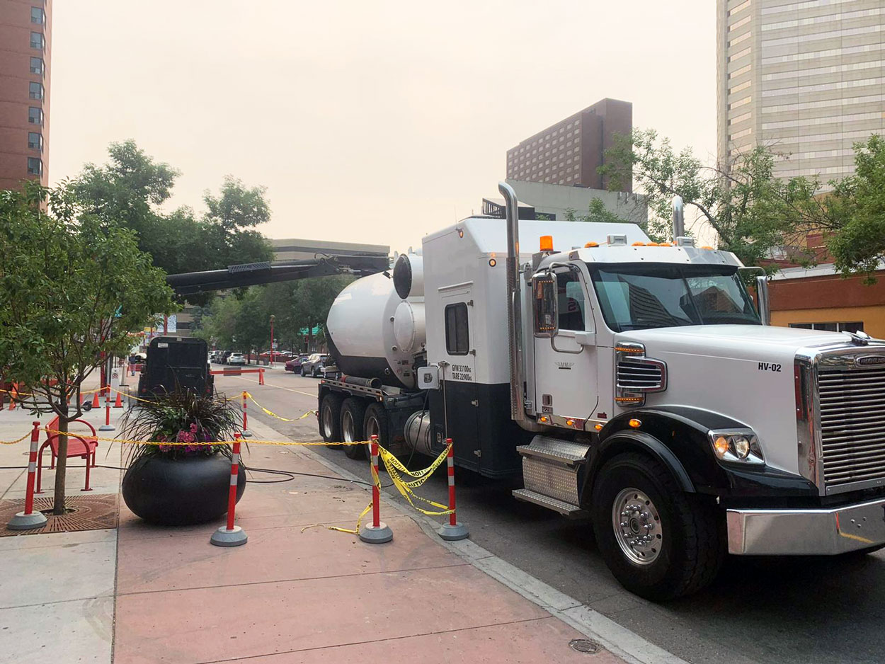 Hydrovac Services in Calgary & across Southern Alberta