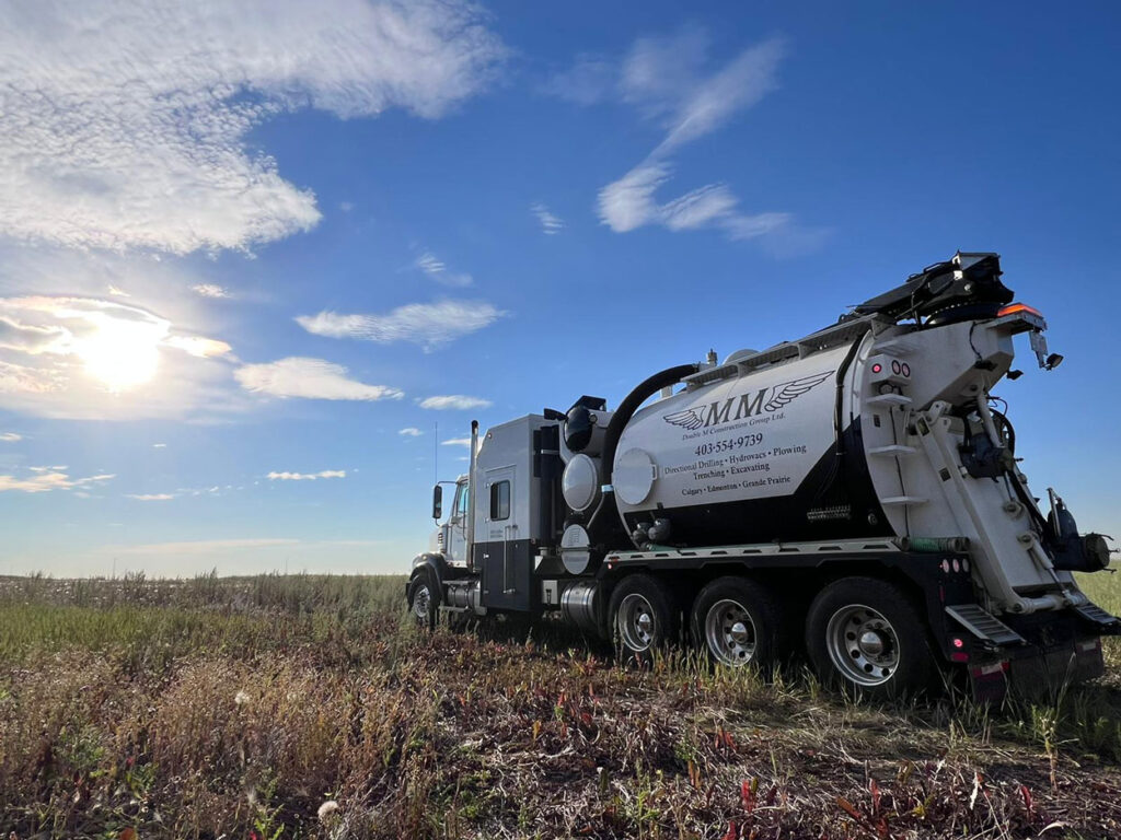 Hydrovac services in Calgary, Edmonton and Grande Prairie.